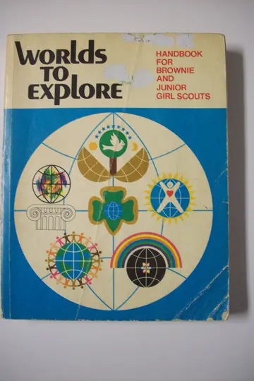 Cover of Worlds to Explore Handbook for Brownies and Junior