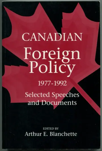 Cover of Canadian Foreign Policy, 1977-1992