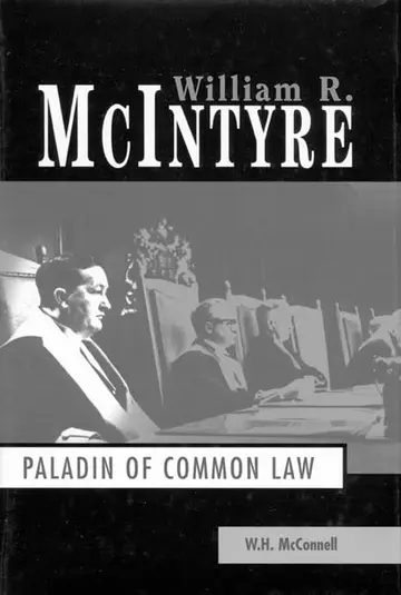 Cover of William R. McIntyre