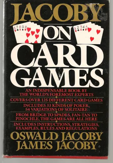 Cover of Jacoby on Card Games