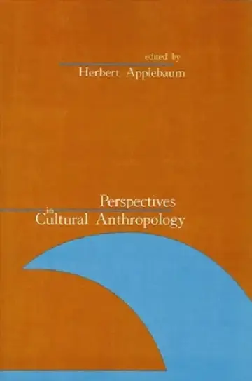 Cover of Perspectives in Cultural Anthropology
