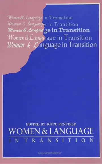 Cover of Women and Language in Transition
