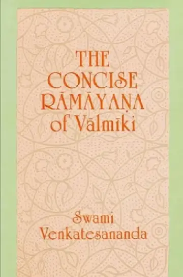 Cover of The Concise Rāmāyana of Vālmīki