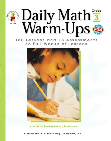 Cover of Daily Math Warm-Ups