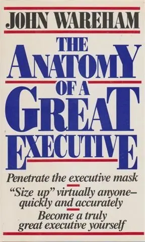 Cover of The Anatomy of a Great Executive