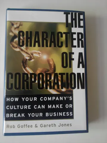Cover of The Character of a Corporation