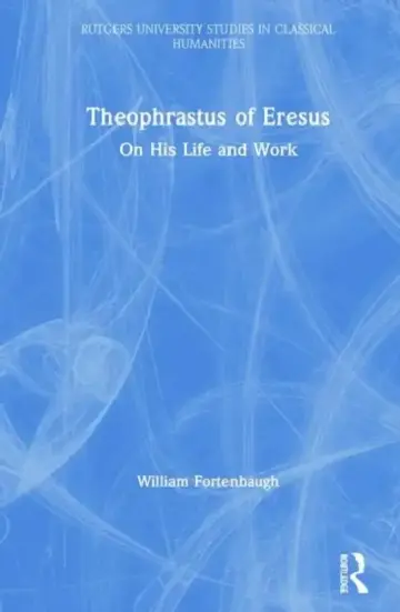 Cover of Theophrastus of Eresus