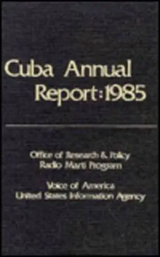 Cover of Cuba Annual Report