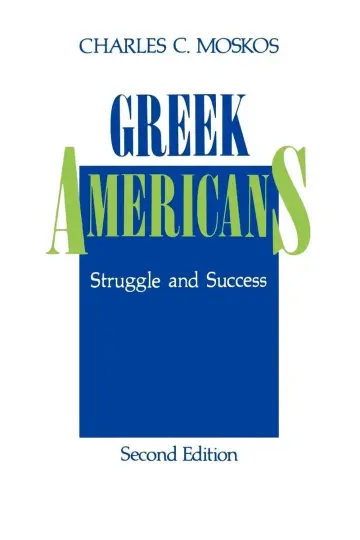 Cover of Greek Americans