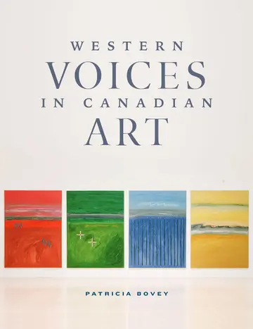 Cover of Western Voices in Canadian Art