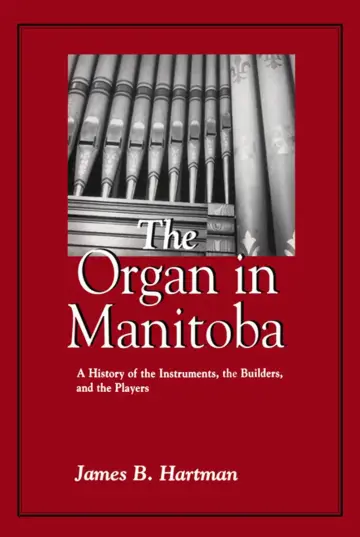 Cover of The Organ in Manitoba