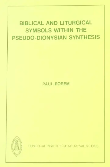 Cover of Biblical and Liturgical Symbols Within the Pseudo-Dionysian Synthesis (STUDIES AND TEXTS (PONTIFICAL INST OF MEDIAEVAL STDS))