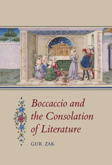 Cover of Boccaccio and the Consolation of Literature