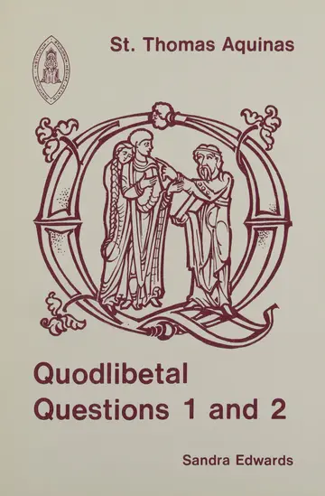 Cover of Quodlibetal Questions 1 and 2