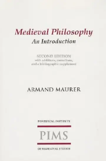 Cover of Medieval Philosophy