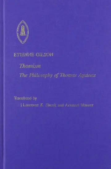 Cover of Thomism