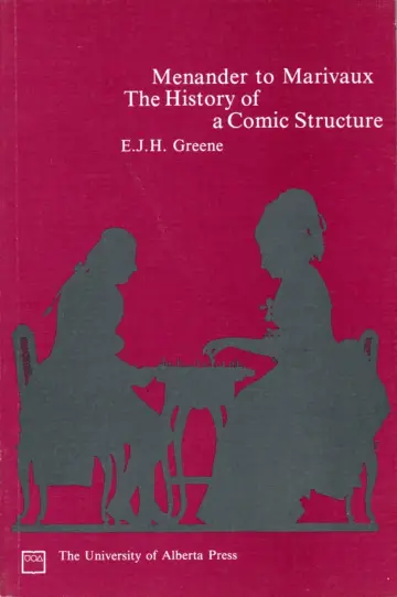 Cover of Menander to Marivaux