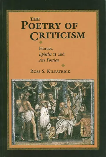 Cover of The Poetry of Criticism