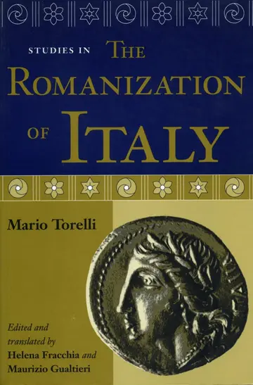Cover of Studies in the Romanization of Italy