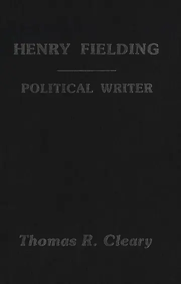 Cover of Henry Fielding