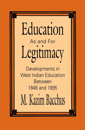 Cover of Education as and for Legitimacy