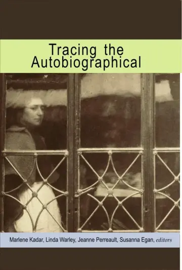Cover of Tracing the Autobiographical