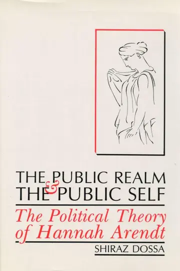 Cover of The Public Realm and the Public Self