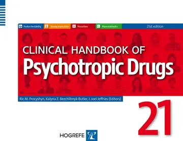Cover of Clinical Handbook of Psychotropic Drugs