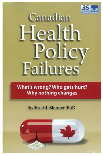 Cover of Canadian Health Policy Failures