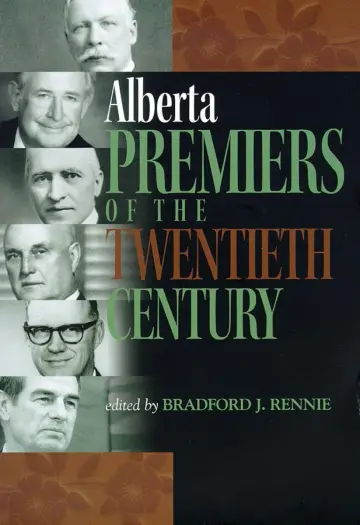 Cover of Alberta Premiers of the Twentieth Century