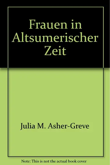Cover of Frauen in Altsumerischer Zeit