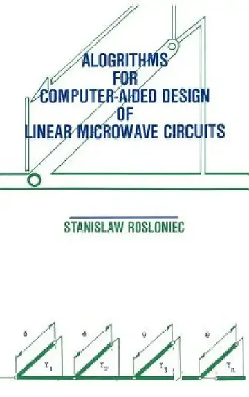 Cover of Algorithms for Computer-Aided Design of Linear Microwave Circuits
