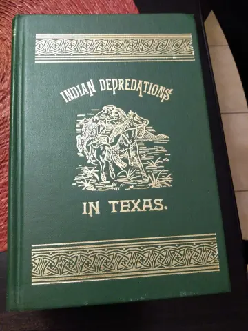 Cover of Indian Depredations in Texas