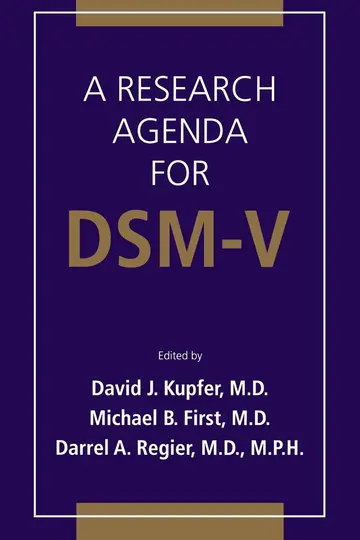 Cover of A Research Agenda for Dsm-V