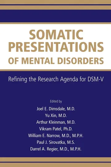 Cover of Somatic Presentations of Mental Disorders