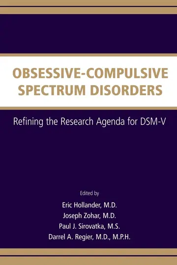 Cover of Obsessive-Compulsive Spectrum Disorders