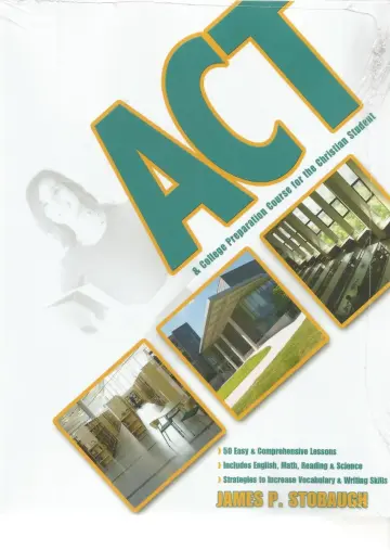 Cover of ACT & College Preparation Course for the Christian Student