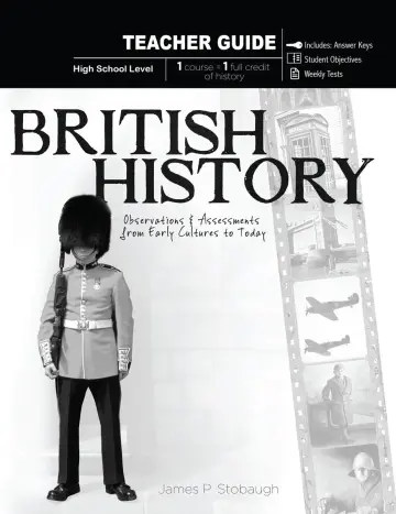 Cover of British History, High School Level