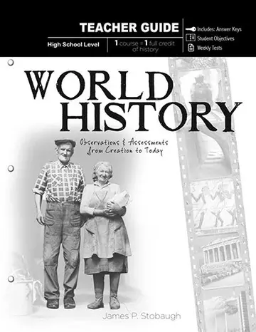 Cover of World History, High School Level
