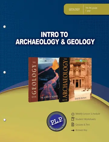 Cover of Intro to Archaeology & Geology Parent Lesson Planner