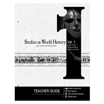 Cover of Studies in World History, Vol. 1