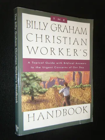 Cover of The Billy Graham Christian Worker's Handbook