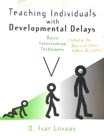 Cover of Teaching Individuals with Developmental Delays