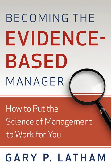 Cover of Becoming the Evidence-Based Manager