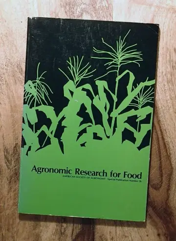 Cover of Agronomic research for food