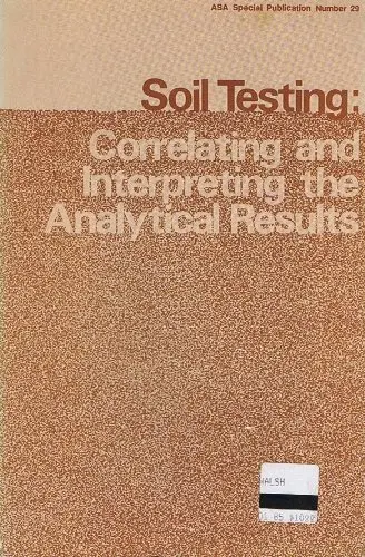 Cover of Soil Testing