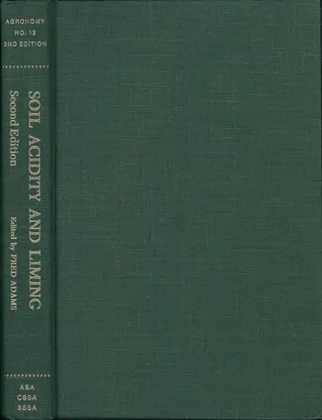 Cover of Soil Acidity and Liming