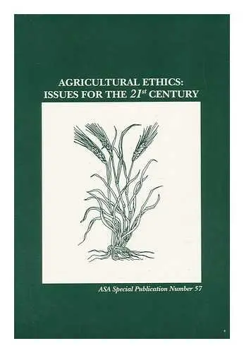 Cover of Agricultural Ethics