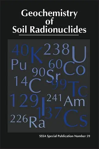 Cover of Geochemistry of Soil Radionclides
