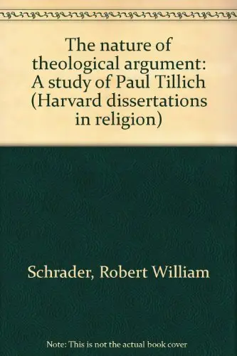 Cover of The nature of theological argument